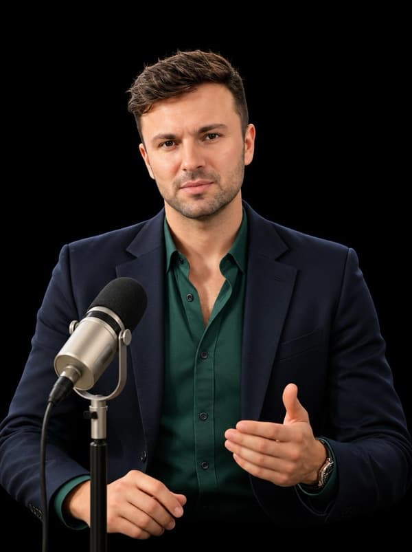 Virtueller Sprecher — exklusiv erstellter KI-Avatar